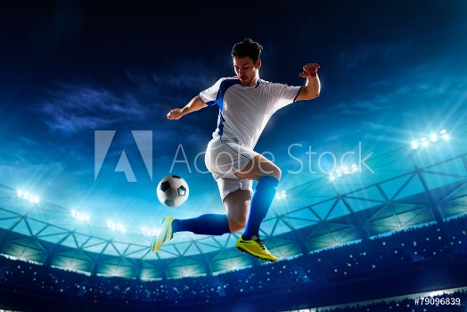 Picture of Soccer player in action